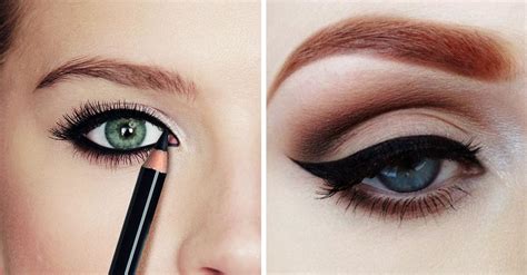 Así que acá vamos paso a paso por ese delineado de ojo perfecto para dos estilos en tendencia: 10 Increíbles estilos de delineado para ojos que todas las ...