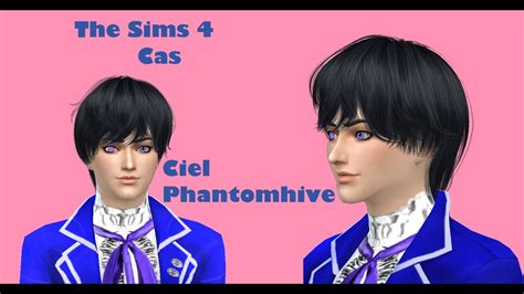 The Sims 4 Cas Ciel Phantomhive Youtube