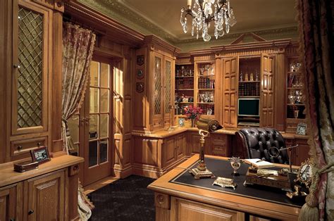 Victorian Study Room Luxury Traditional Home Office Furniture