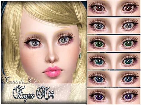 My Sims 3 Blog Eyes N14 By Tsminh3