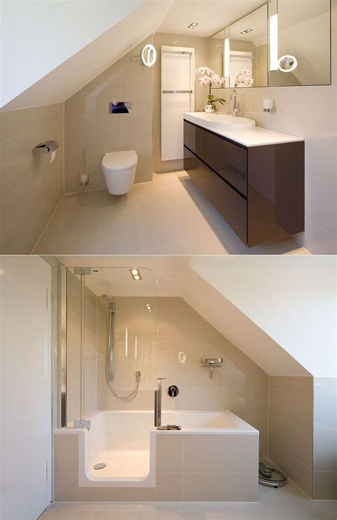 Bildergebnis für bad mit schräge | Badezimmer mit schräge, Badezimmer dachschräge, Badezimmer
