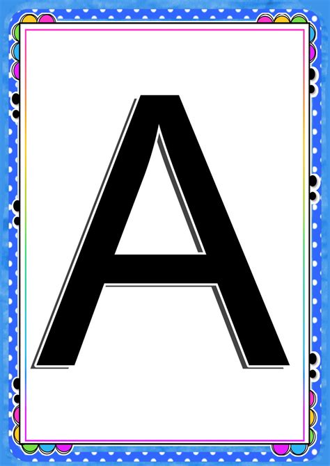 Cartazes Alfabeto Letra Bast O De A At Z Pdf Digital Elo