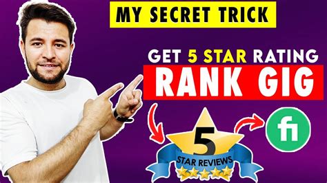 How To Get 5 Star Rating On Fiverr Orders Rank Fiverr Gigs By Five