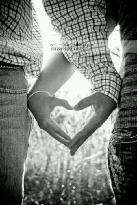 Couple Forming A Heart With Their Hands So Cute Sickeningly Sweet