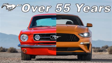 History Of The Ford Mustang The Past Present And Future Youtube