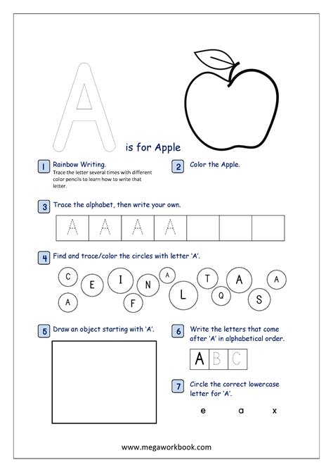 printable alphabet recognition worksheets  capital db excelcom