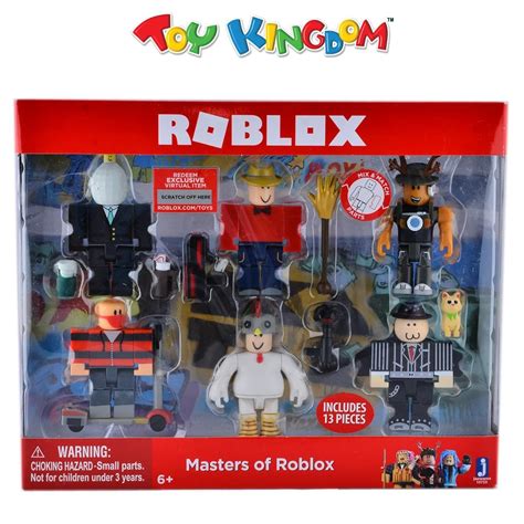 Roblox Masters Set Of 6 Figures Free Robux No Survey No Downloading
