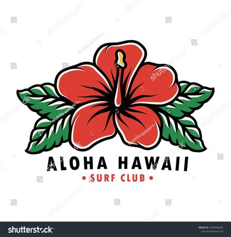 Hawaii Aloha Logo Shirt Print Stock Vector (Royalty Free) 1680946405 | Hawaii logo, Hawaii, Logo ...