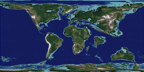 World Map Million Years Ago Gillan Dianemarie
