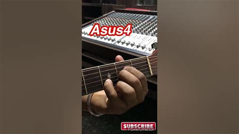 Asus4 Guitar Chord Samusicvlogs Shorts Youtube