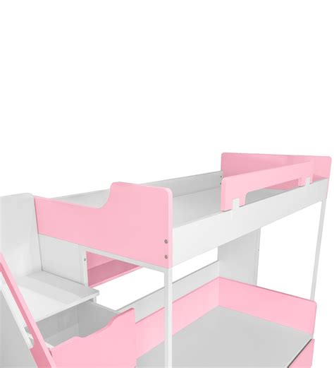 Buy Milano Bunk Bed In Pink By Alex Daisy Online Bunk Beds Bunk