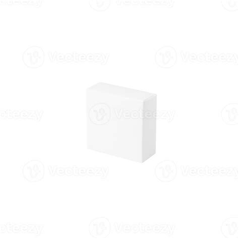 White Box Mockup Cutout Png File 14391037 Png