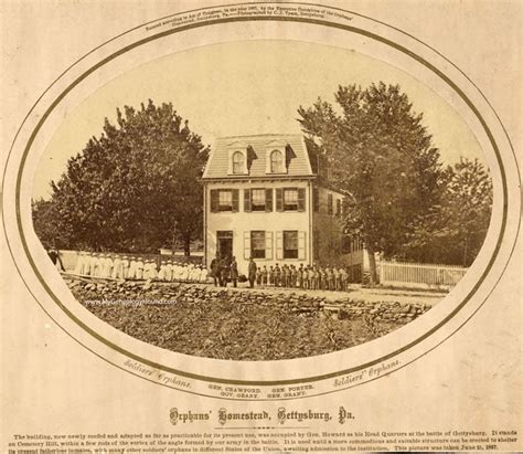 Gettysburg Pennsylvania Soldiers Orphans Homestead 1867 Historic