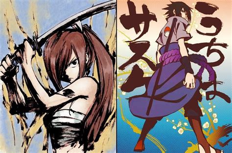 Erza Vs Sasuke Final Showdown Battles Comic Vine