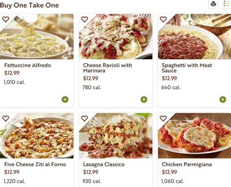 Full olive garden menu with prices, including the olive garden lunch menu, to go/take out menu, kids dinner & gluten free menu. Olive Garden Menu and Specials