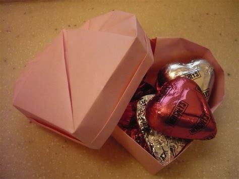 Origami Heart T Box Heart T Box Origami Heart Heart Ts