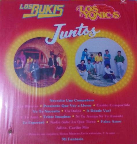 Los Bukis Los Yonic S Juntos 1987 Vinyl Discogs