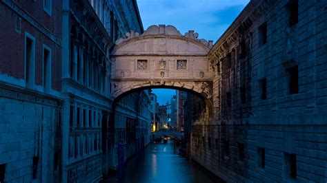Bridge Of Sighs Morning Venice Italy Bing 5k Preview