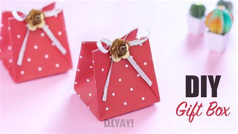 Diy T Box Ideas T Ideas Paper Craft Youtube