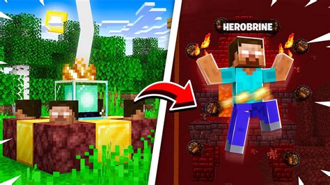 Spawn Herobrine In Minecraft Youtube