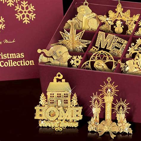 The 2020 Gold Christmas Ornament Collection