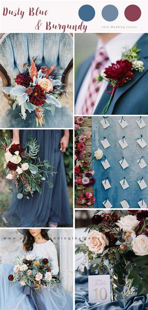 Top 7 Dusty Blue Wedding Color Palette Ideas For 2023 Big Day