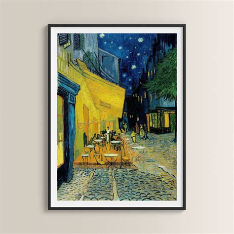 Terraza de Café por la Noche Van Gogh Arte Regalos Perú