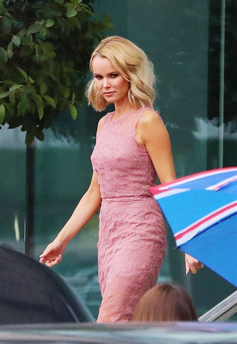 Amanda Holden Flashes Nipples As She Ditches Bra For Britain S Got