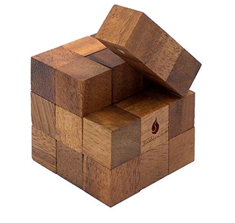 Lock It Up Handmade And Organic 3d Wooden Puzzle For Adults From