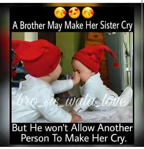 tag mention share with your brother and sister 💙💚💛🧡💜👍 siblings funny quotes sister quotes