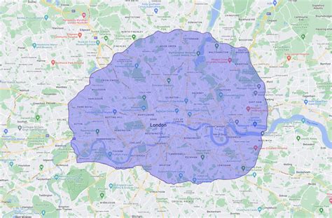 ULEZ Map - London ULEZ Map 2023