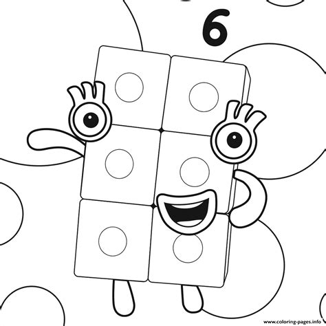 Numberblocks 6 Fun Printables For Kids Printables Free Kids All In