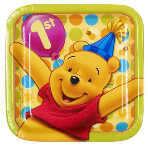 Winnie The Pooh Boys First Birthday Party Supplies Birthday Wikii