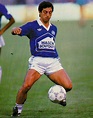 Alain Giresse of Marseille in 1986.