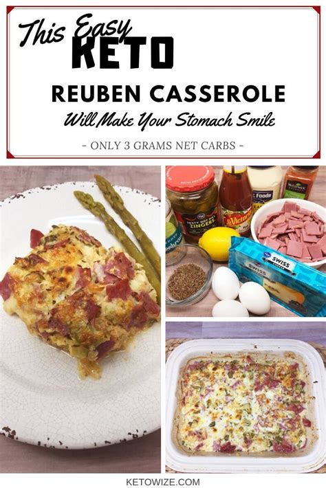 Serve with asparagus and or with this keto cheesy garlic bread! This Easy Keto Reuben Casserole Recipe Will Make Your ...