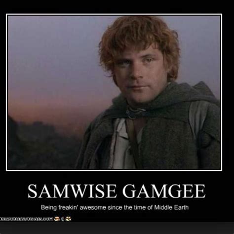 Samwise Gamgee Middle Earth Lord Of The Rings The Lord Of The Rings