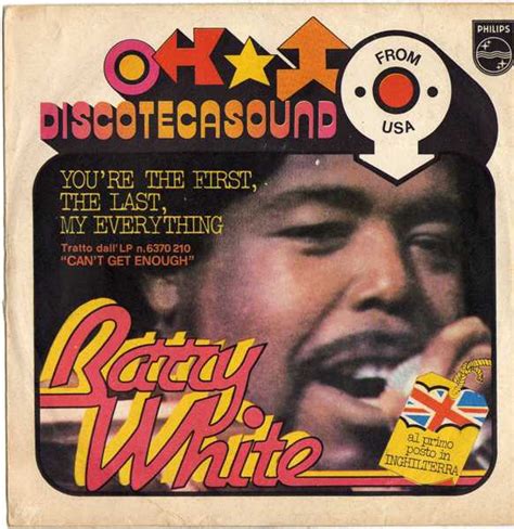 Barry White Youre The First The Last My Everything 1975 Vinyl Discogs