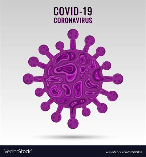 Coronavirus Covid19 19 Virus Symbol And Icon Vector Image