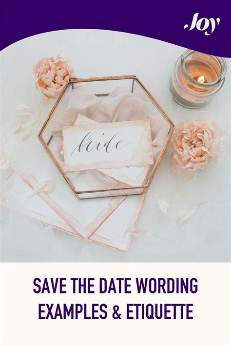 Save The Date Wording Examples And Etiquette In 2022 Save The Date