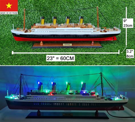 Models And Kits Rms Titanic Model Ship Boat Ocean Liner 23 60cm Wooden