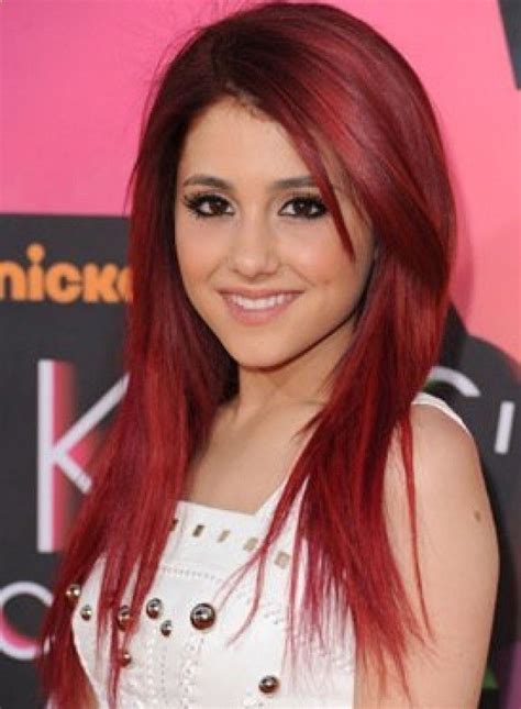 Makeup How To Remove Hair Dye From Skin Ariana Grande Red Hair