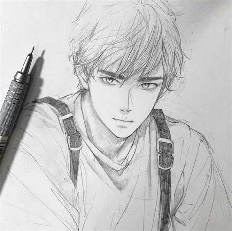 Black And White Drawings Of Anime
