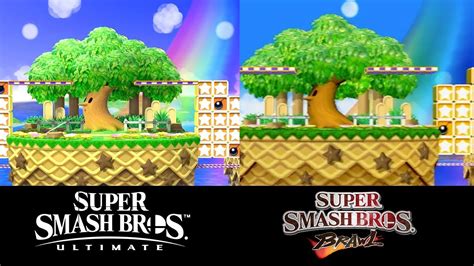 Smash Bros Ultimate Vs Smash Bros Brawl Graphics Comparison Youtube