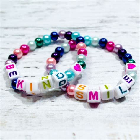 Colorful Beaded Friendship Bracelets For Kids Friendship