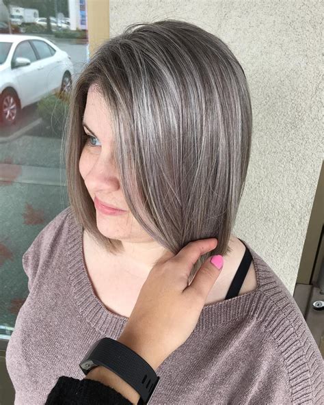 58 Likes 8 Comments Abbotsford Hairstylist ️ Juliadraney On Instagram “added Some Grey