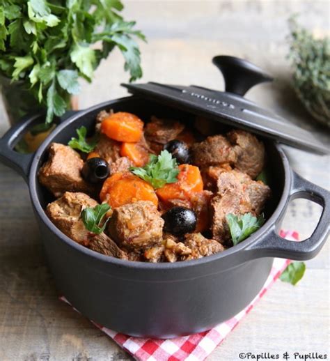 Daube de sanglier aux olives