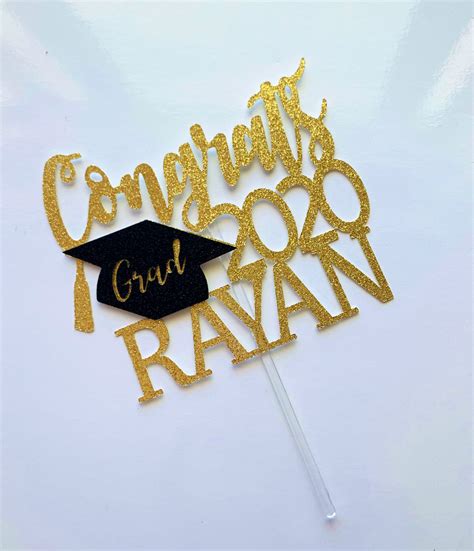 Excited To Share This Item From My Etsy Shop Graduation Cake Toppers