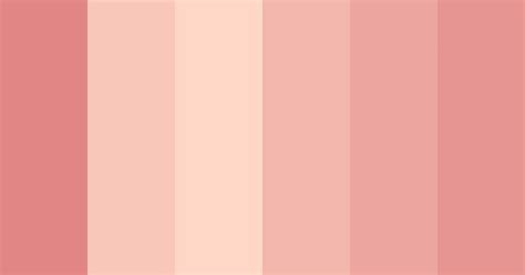 Soft Flesh Color Scheme Pink Color Palette Pink Color Palette Pastel