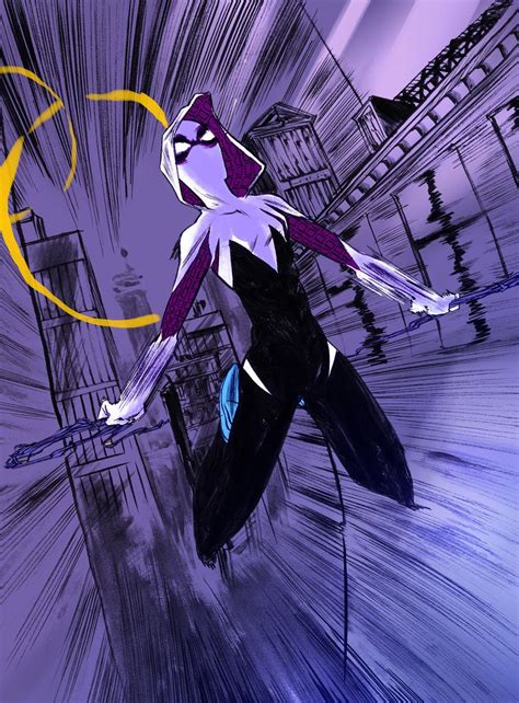 Spider Gwen Marvel Comics Spiderman Deviantart Anime Fictional Characters Women Spider