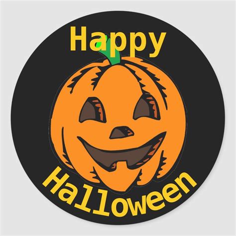 Happy Halloween Stickers